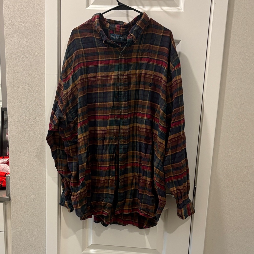 Ralph Lauren Multicolor Plaid Button-Down Shirt